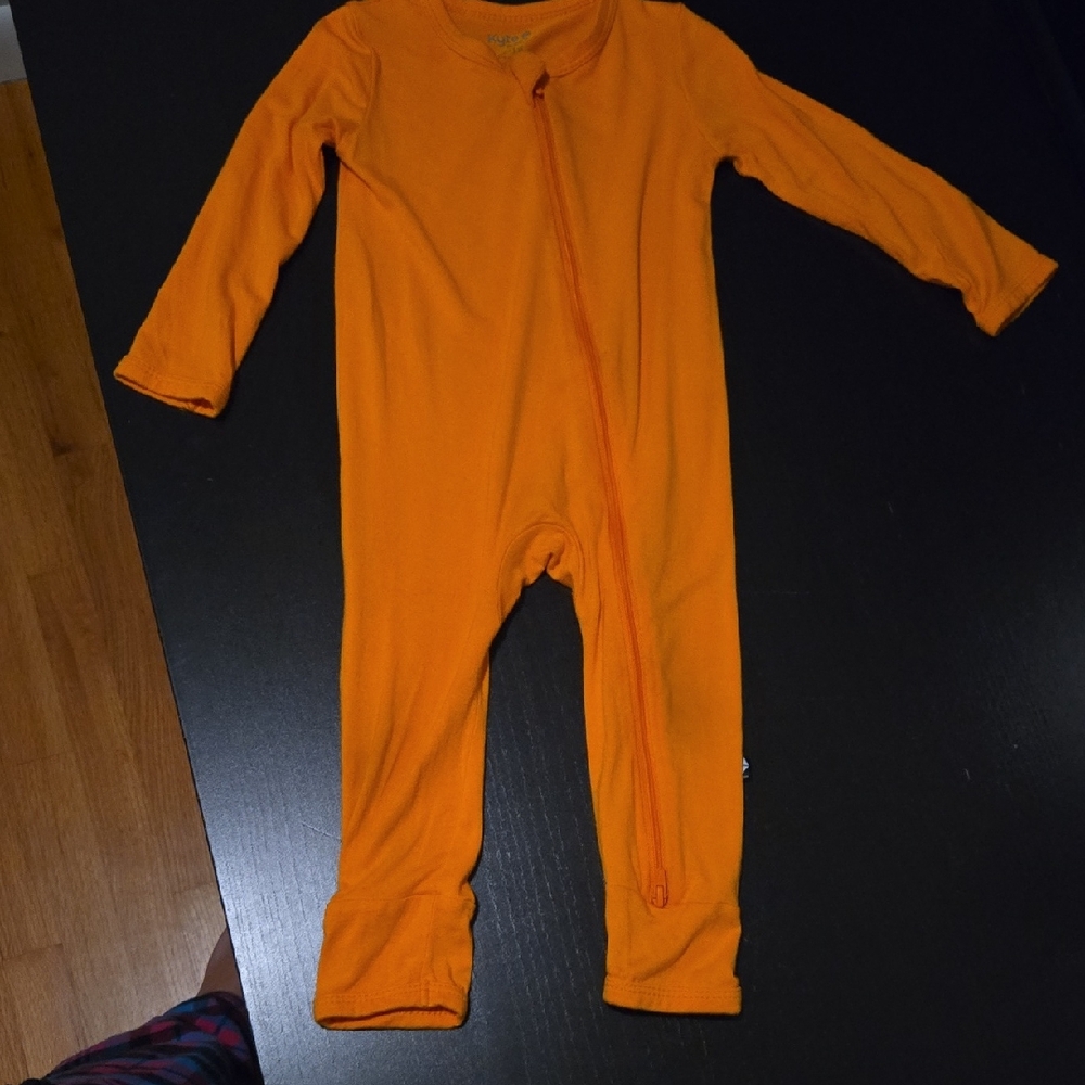 Kyte BABY Vibrant Orange Kids Footie